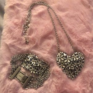 Short Necklace and bracelet Brighton pre owned